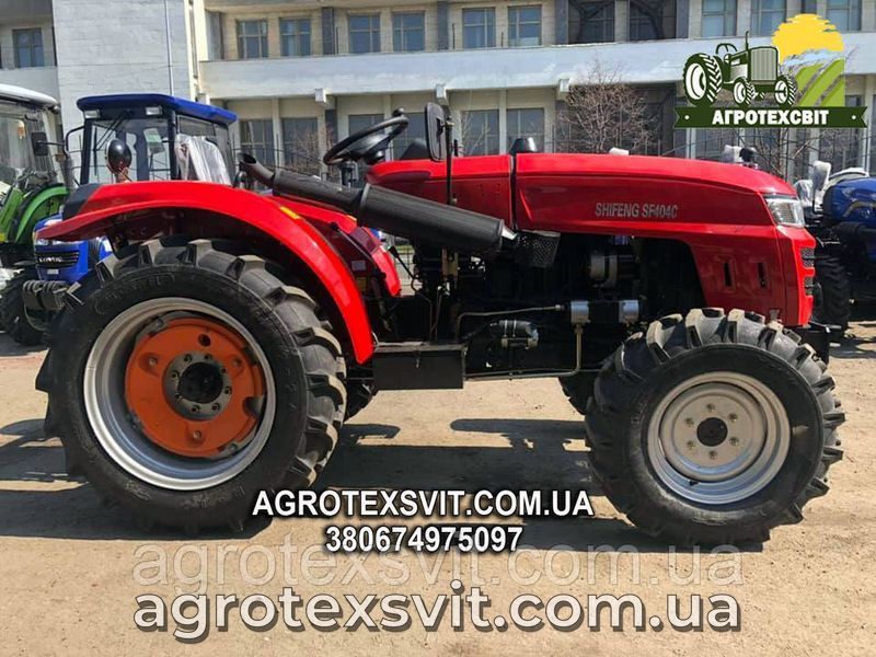 Мощный Минитрактор SHIFENG SF404C с редукторным мостом. 1216333890 фото