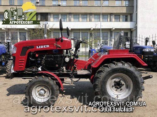 LIDER 220D Мінітрактор із 3 точкою і ВОМ! Лідер 1186468738 фото