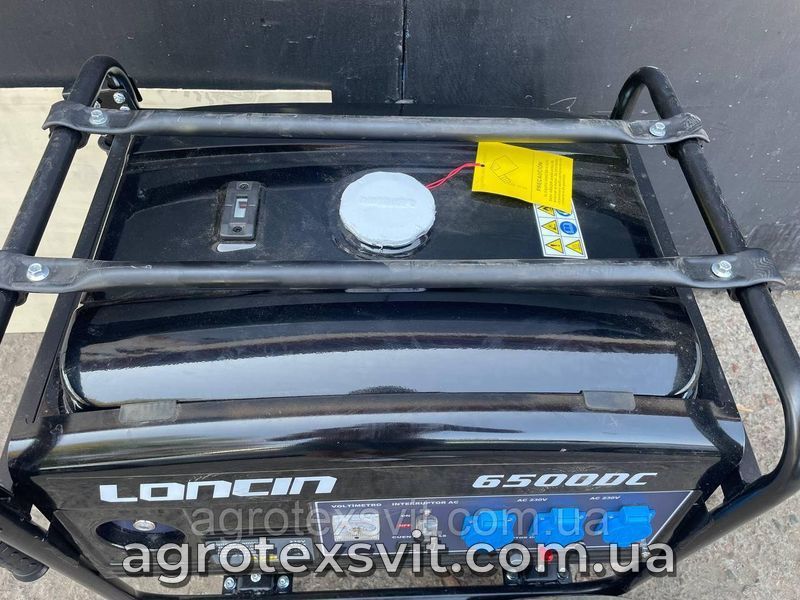Генератор LONCIN LC6500 (5,5 кВт) бензин 2333669990 фото