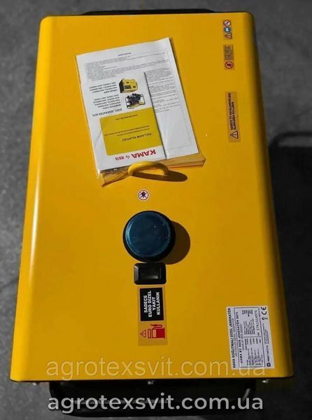 Генератор KAMA KDK 10000 sca 9.5 kVa Дизель Турция 1733583784 фото