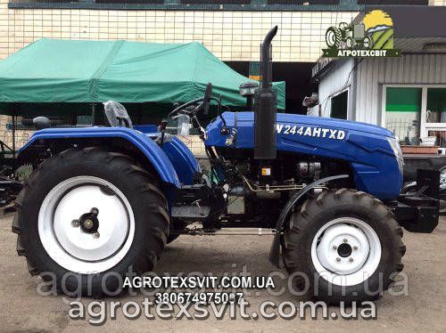 Міні-трактор DW 244 АНТХD 2-х диск. зчеплення 4х4 ГУР (4+1)х2 1241717217 фото