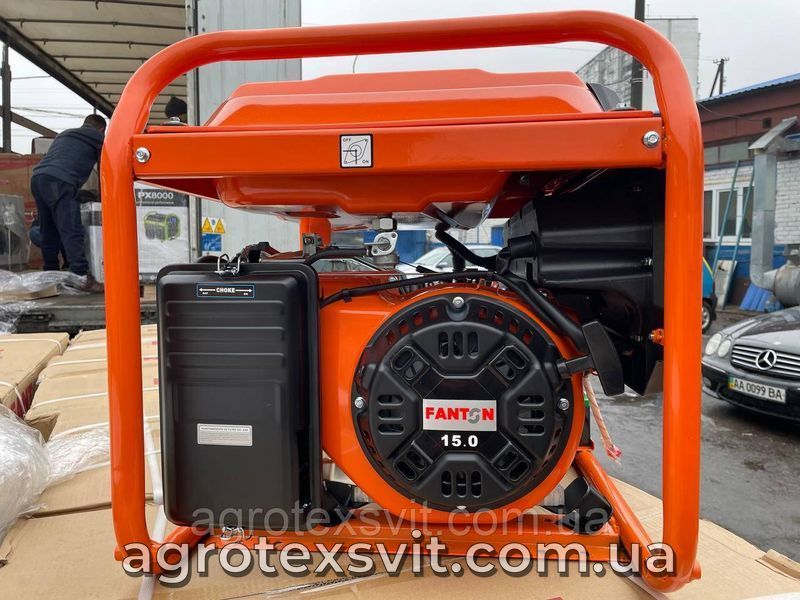 Генератор TOPIBER FANTON SRGE 8500 E 7.5 Kw 230V Бензин Іспанія 1755736463 фото