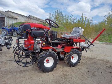 Мототрактор Forte MT-195 DH PRO | гідравліка | дизель | переломка 1037 фото