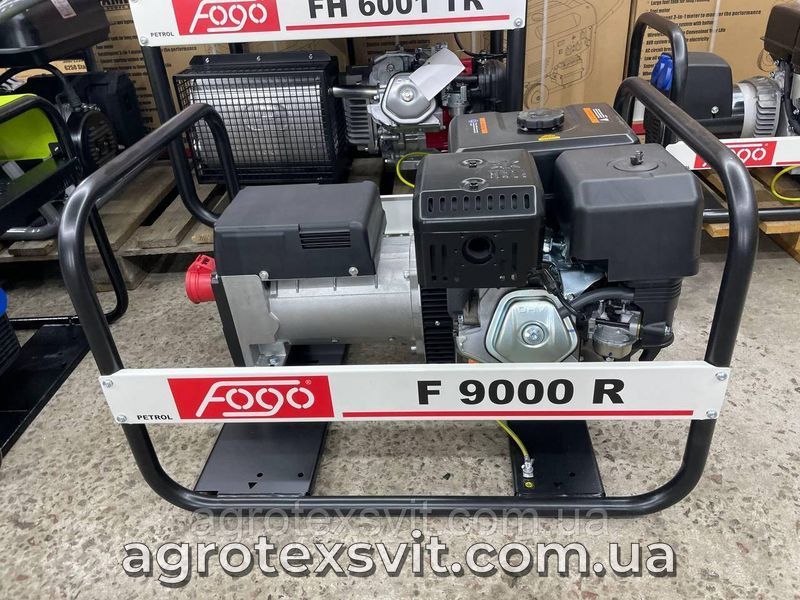 Генераторна установка Fogo F 9000R 8,3 кВА 6,2kW бензин трехфазний 2432919265 фото