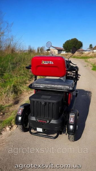 Електротрицикл пасажирський DOZER Model 4 (800W; 60V-20Ah SLA) | Запас ходу до 60 км 2688534994 фото