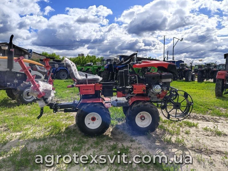Мототрактор FORTE MT-192 GH PRO | гідравліка | бензин | переломка 1038 фото