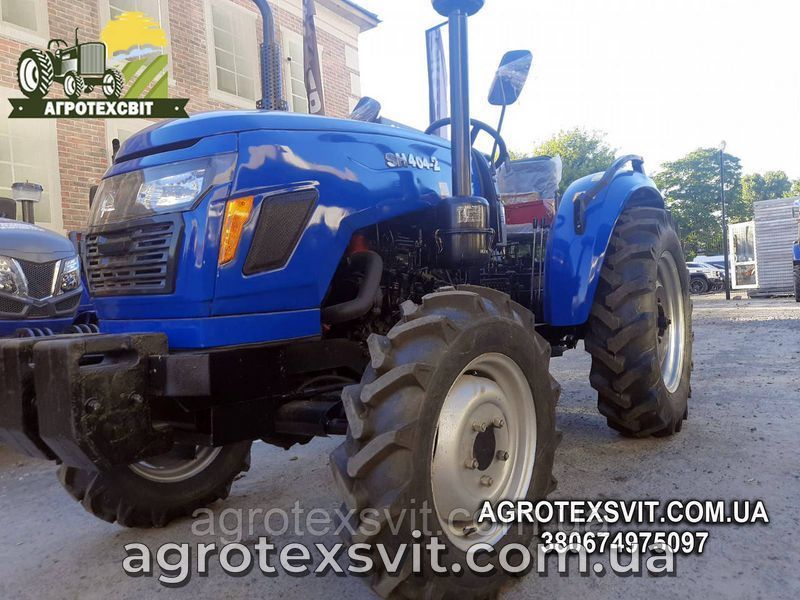 Мінітрактор DW SH-404-2 Lux 2- дискове зчеплення. Розподільник на 2 секції гідравліки. 4х4 ГУР 1246766095 фото