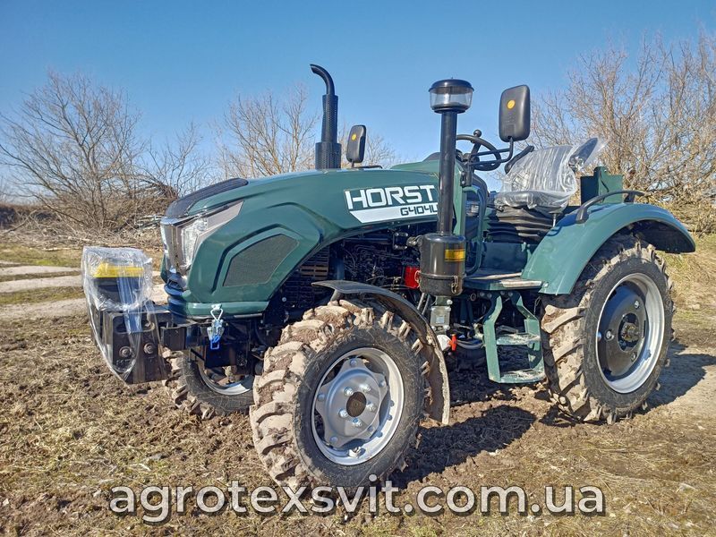Мінітрактор HORST G404U | Примусова гідравліка | Рівна підлога 2916192444 фото