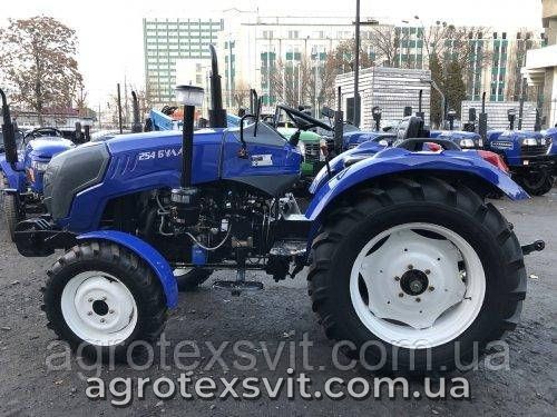 Мінітрактор БУЛАТ 254 TF LUX (широка гума) повний привод. Безкоштовна Доставка. 1177081788 фото