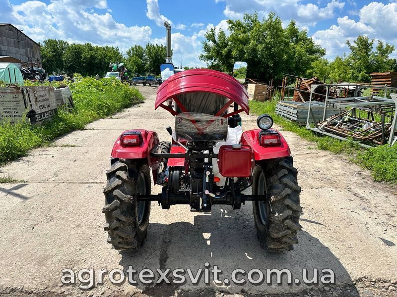 Мототрактор HORST 200-B з посиленою рамою | Фреза та Плуг у комплекті 1043 фото