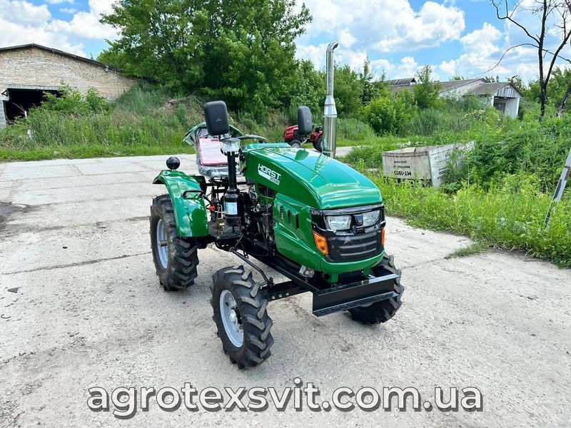 Мототрактор HORST 200-B з посиленою рамою | Фреза та Плуг у комплекті 1043 фото