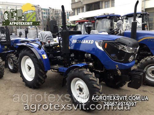 Мінітрактор DW 244ANXD Гарний дизайн. Широкі колеса. 2- дискове зчеплення 4х4 ГУР (4+1х2) 1251644660 фото