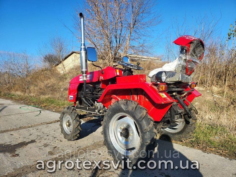 Мототрактор KENTAVR 160 В-9 Фреза 120 см. і 2-х корпусний Плуг в комплекті. 1483711457 фото