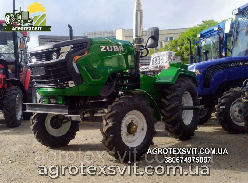 Мототрактор ZUBR T24 MONSTER + Плуг и Фреза! Минитрактор Зубр Монстр 1179766848 фото