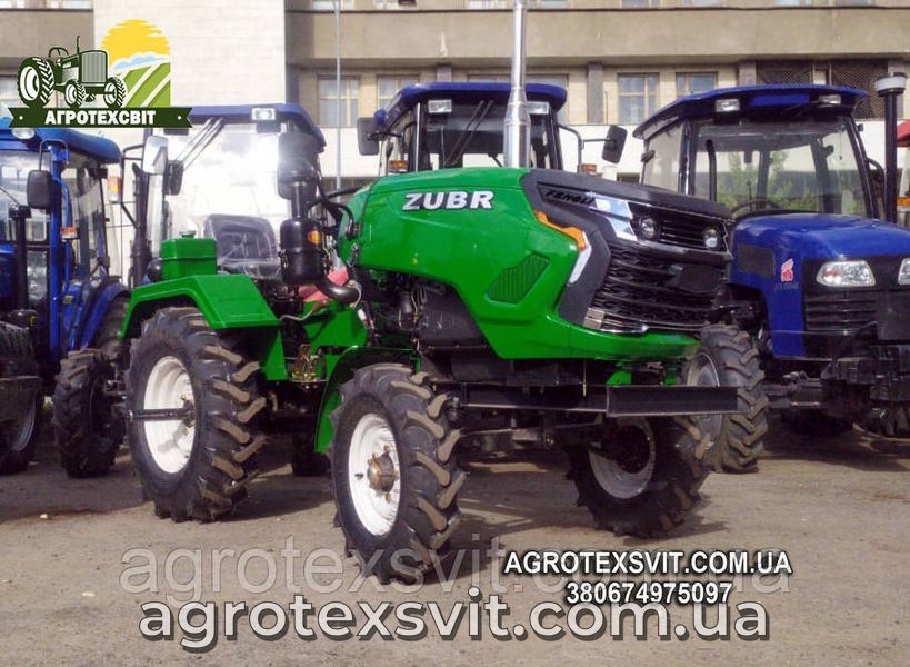 Мототрактор ZUBR T24 MONSTER + Плуг и Фреза! Минитрактор Зубр Монстр 1179766848 фото