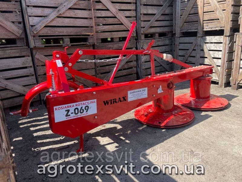 КОСИЛКА РОТОРНАЯ WIRAX Z-069 1,65 М. Польша 1254872345 фото
