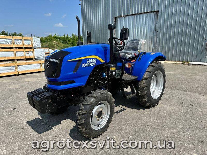 Мінітрактор DONGFENG 244DG2U | Реверс | Примусова гідравліка | Рівна підлога 1064 фото