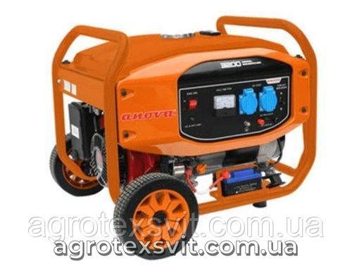 Генератор Anova GC 7000E 7.0 kW / 8.75 kVA 230 V Бензин 1-фазний | електростартер | силова розетка 1726708234 фото