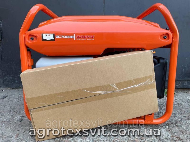 Генератор Anova GC 7000E 7.0 kW / 8.75 kVA 230 V Бензин 1-фазний | електростартер | силова розетка 1726708234 фото