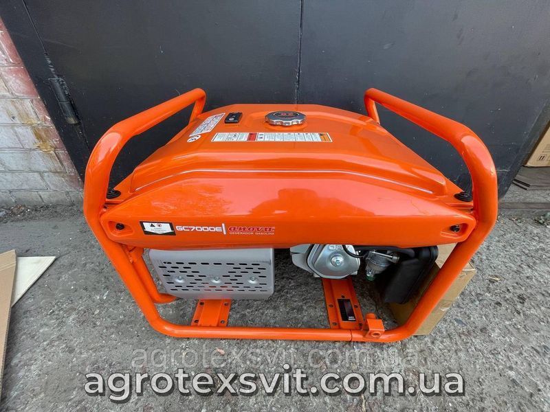 Генератор Anova GC 7000E 7.0 kW / 8.75 kVA 230 V Бензин 1-фазний | електростартер | силова розетка 1726708234 фото
