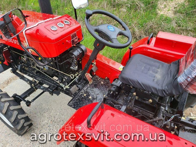 Минитрактор SHIFENG 240 LR (новая гидравлика с цилиндром) блокировка дифференциала, радиатор спереди 1181954537 фото