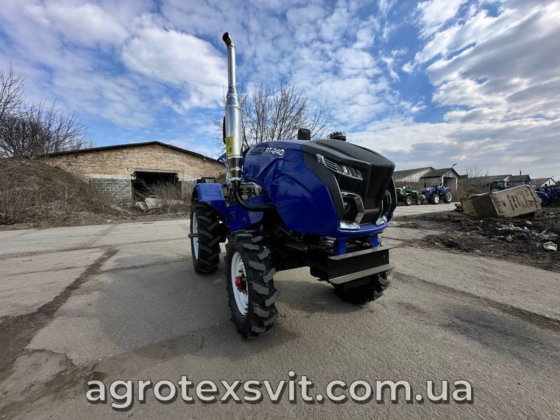 Мінітрактор Forte RT- 240 з фрезою 1.3 м | тракторна КПП | трьохточковий навісний механізм | ременний привід 2875269393 фото