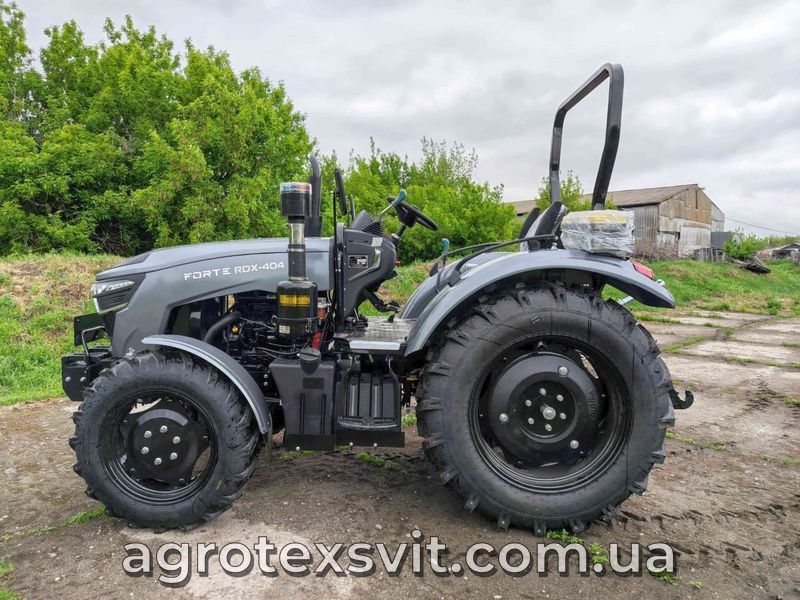 Мінітрактор FORTE RDХ-404 | примусова гідравліка | рівна підлога | 2-х диск. зчеплення | реверс | колеса на 28 1072 фото