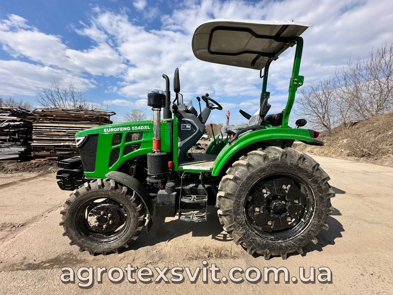 Мінітрактор EUROFENG 554 DXL з дашком 1067 фото