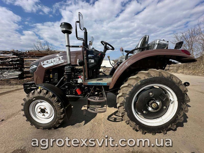 Мінітрактор HORST L 404 U | примусова гідравліка | рівна підлога 103 фото