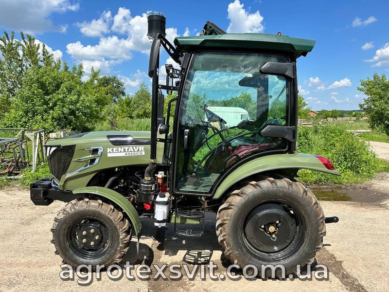 Мінітрактор з кабіною KENTAVR 404 SCU з пластиковими органайзерами 1075 фото